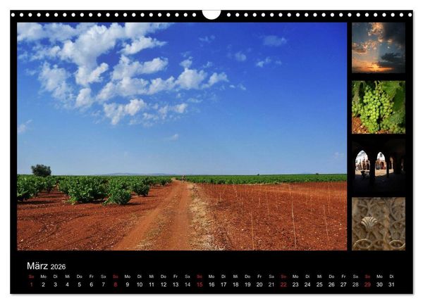 Produktbild: Via de la Plata - auf dem Jakobsweg von Sevilla nach Santiago (Wandkalender 2026 DIN A3 quer), CALVENDO Monatskalender