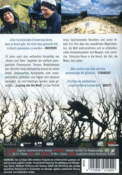 Produktbild: Leaning into the Wind - Andy Goldsworthy