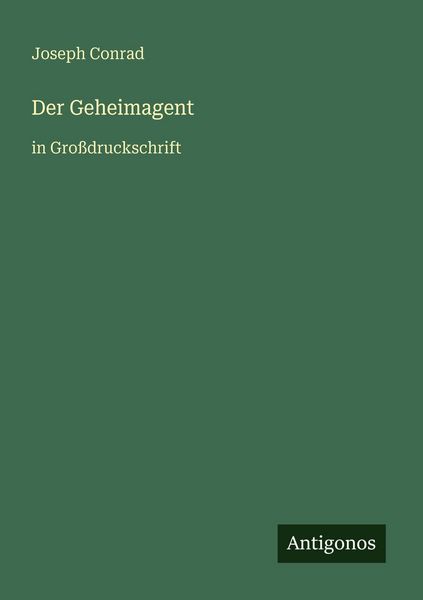 Produktbild: Der Geheimagent
