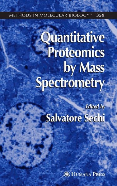 Produktbild: Quantitative Proteomics by Mass Spectrometry