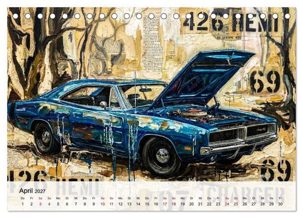 Produktbild: Steroide auf vier R&auml;dern (Tischkalender 2027 DIN A5 quer), CALVENDO Monatskalender