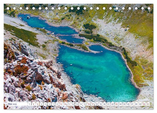 Produktbild: Sch&ouml;ne Lungauer Bergseen (Tischkalender 2026 DIN A5 quer), CALVENDO Monatskalender