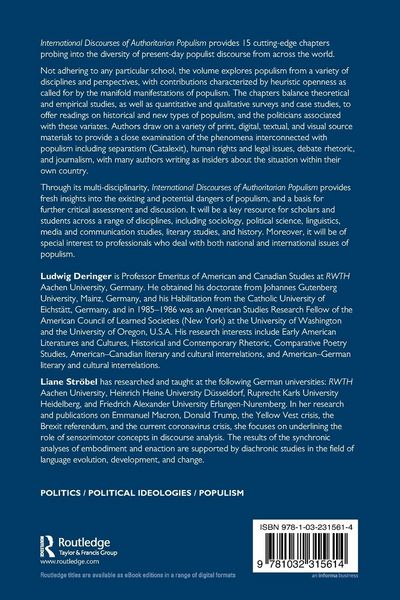 Produktbild: International Discourses of Authoritarian Populism