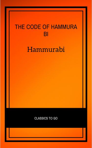 Produktbild: The Code of Hammurabi