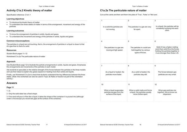 Produktbild: Edexcel International GCSE - Edexcel International GCSE Chemistry Teacher Pack