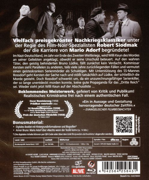 Produktbild: Nachts, wenn der Teufel kam (Neuauflage)