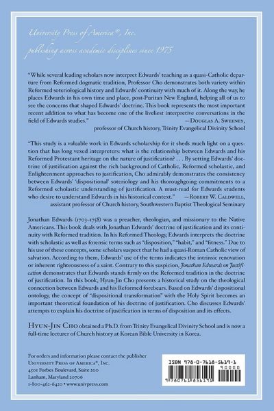 Produktbild: Jonathan Edwards on Justification
