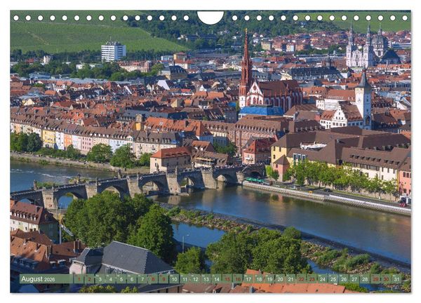 Produktbild: Romantisches Mainfranken (Wandkalender 2026 DIN A4 quer), CALVENDO Monatskalender