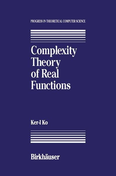 Produktbild: Complexity Theory of Real Functions