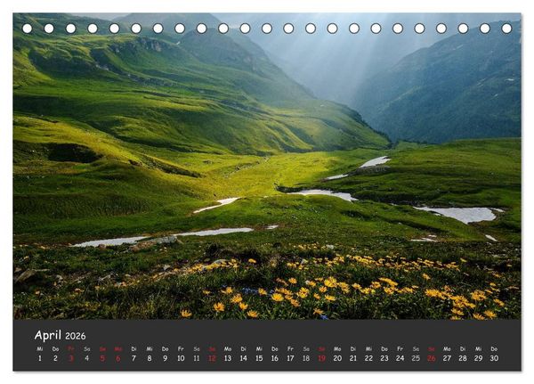 Produktbild: Am Gro&szlig;glockner (Tischkalender 2026 DIN A5 quer), CALVENDO Monatskalender