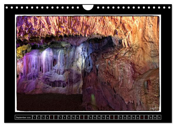 Produktbild: Tropfstein Dechenh&ouml;hle (Wandkalender 2026 DIN A4 quer), CALVENDO Monatskalender