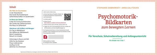 Produktbild: Psychomotorik-Bildkarten zum bewegten Lernen