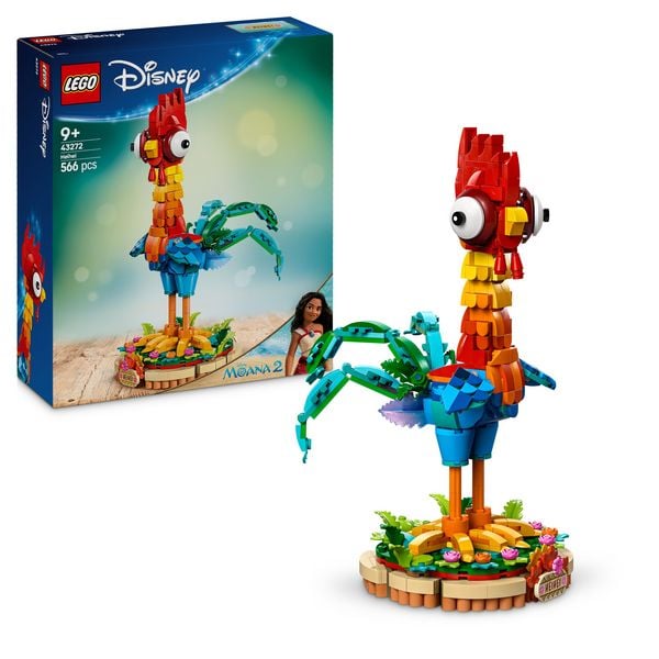 LEGO ǀ Disney Vaiana 2 Heihei - Spielset mit baubarer Tierfigur - 43272