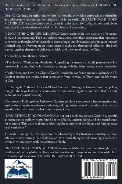 Produktbild: UNEARTHING HIDDEN MEANING