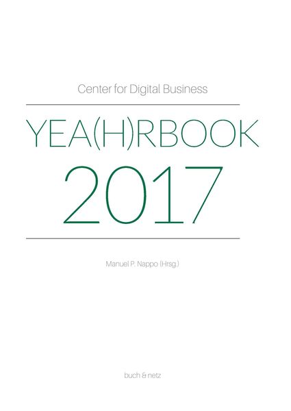 Produktbild: Center for Digital Business Yea(h)rbook 2017