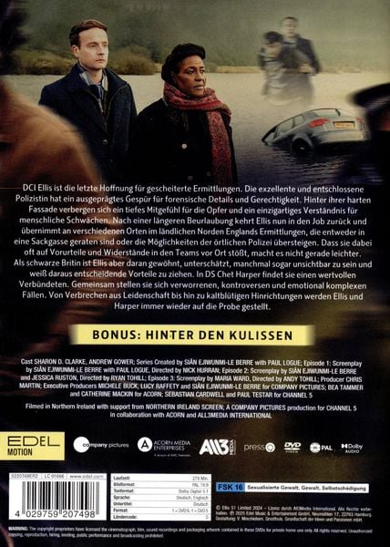 Produktbild: Ellis - Staffel 1 [2 DVDs]