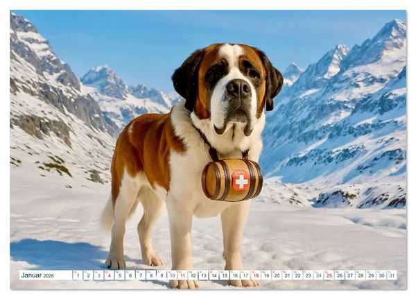 Produktbild: Typisch Schweiz (Tischkalender 2026 DIN A5 quer), CALVENDO Monatskalender