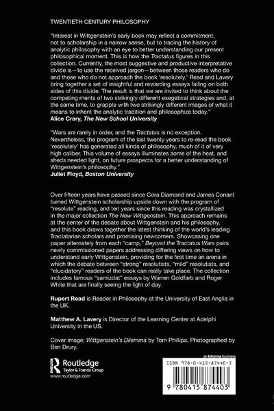 Produktbild: Beyond The Tractatus Wars