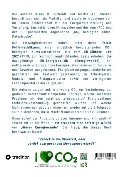 Produktbild: EU-Klimawahnsinn-Exklusiv zur&uuml;ck in die Steinzeit