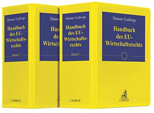 Produktbild: Handbuch des EU-Wirtschaftsrechts