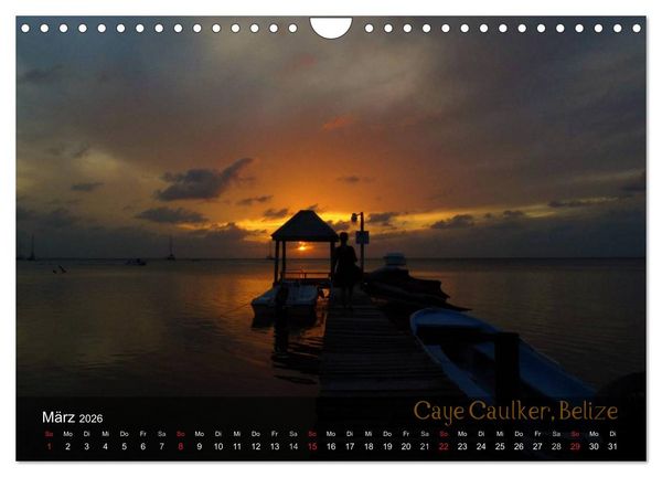 Produktbild: Von Mexiko nach Panama in 12 Monaten (Wandkalender 2026 DIN A4 quer), CALVENDO Monatskalender