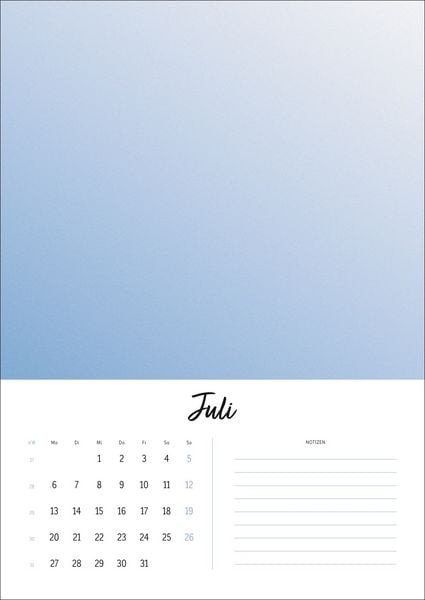 Produktbild: Kreativkalender Design A4 2026