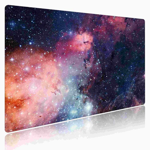 Produktbild: Cover-your-desk Schreibtischunterlage f&uuml;r Kinder und Erwachsene Entfernte Galaxie, aus hochwertigem Vinyl , 60 x 40 cm