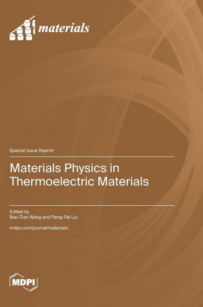 Produktbild: Materials Physics in Thermoelectric Materials