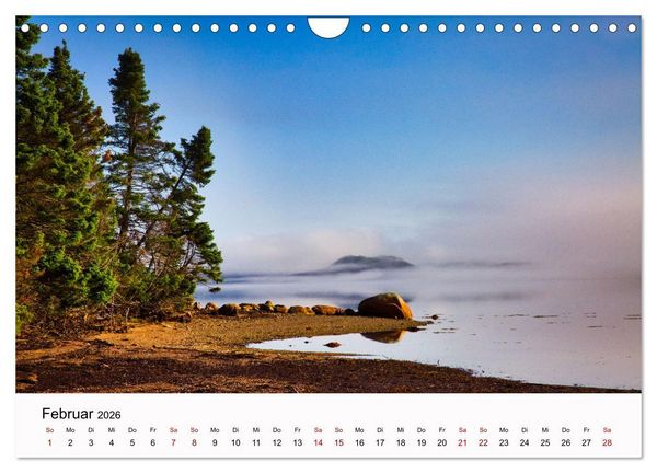 Produktbild: Neufundland - wilde Sch&ouml;nheit im Atlantik (Wandkalender 2026 DIN A4 quer), CALVENDO Monatskalender