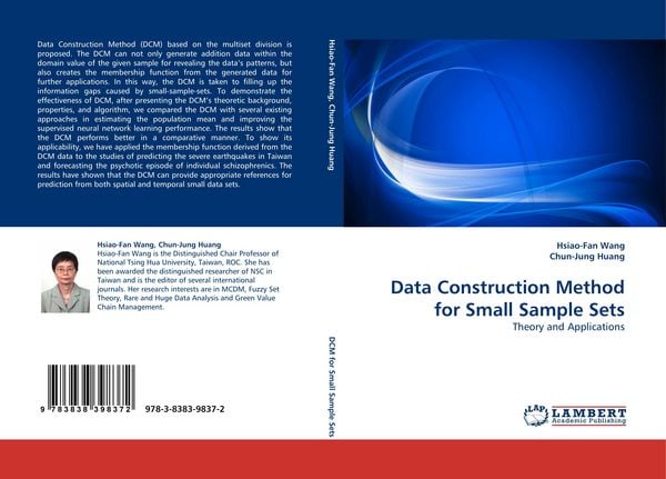 Produktbild: Data Construction Method for Small Sample Sets