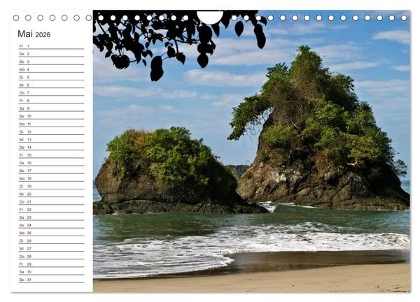 Produktbild: Costa Rica - Natur Pur (Wandkalender 2026 DIN A4 quer), CALVENDO Monatskalender