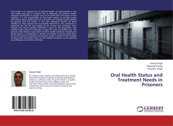 Produktbild: Oral Health Status and Treatment Needs in Prisoners