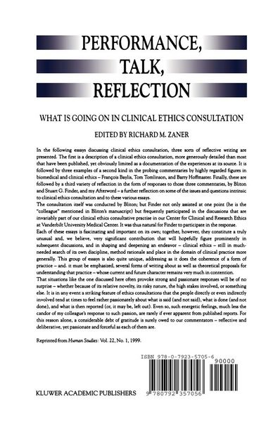 Produktbild: Performance, Talk, Reflection