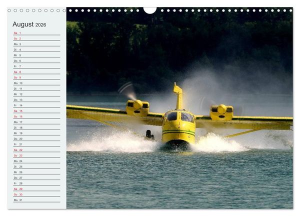 Produktbild: Faszination Wasserflugzeuge (Wandkalender 2026 DIN A3 quer), CALVENDO Monatskalender