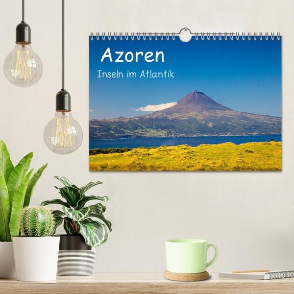 Produktbild: Azoren - Inseln im Atlantik (Wandkalender 2026 DIN A4 quer), CALVENDO Monatskalender