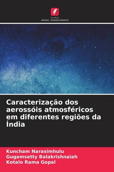 Produktbild: Caracteriza&ccedil;&atilde;o dos aeross&oacute;is atmosf&eacute;ricos em diferentes regi&otilde;es da &Iacute;ndia