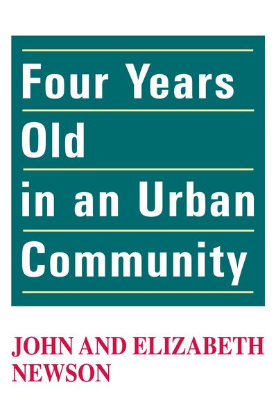 Produktbild: Four Years Old in an Urban Community