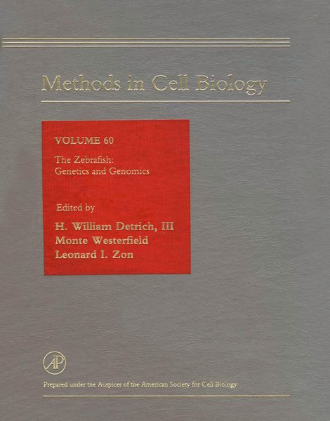 Produktbild: The Zebrafish: Genetics and Genomics