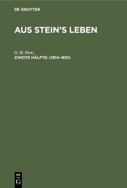 Produktbild: 1814&ndash;1831
