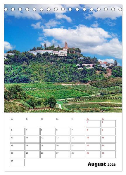 Produktbild: Piemont - Impressionen aus Norditalien (Tischkalender 2026 DIN A5 hoch), CALVENDO Monatskalender