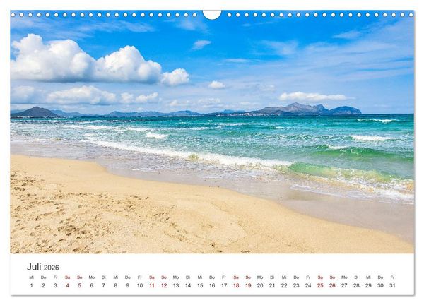 Produktbild: Mallorca Traumhafte Insel (Wandkalender 2026 DIN A3 quer), CALVENDO Monatskalender