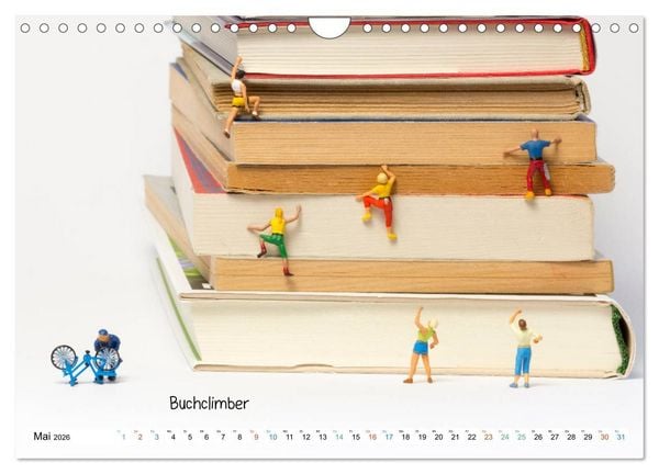 Produktbild: Chair-Sharing ... und andere Mini-Welten (Wandkalender 2026 DIN A4 quer), CALVENDO Monatskalender