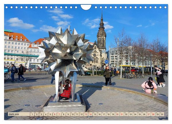 Produktbild: Buntes Leipzig (Wandkalender 2026 DIN A4 quer), CALVENDO Monatskalender