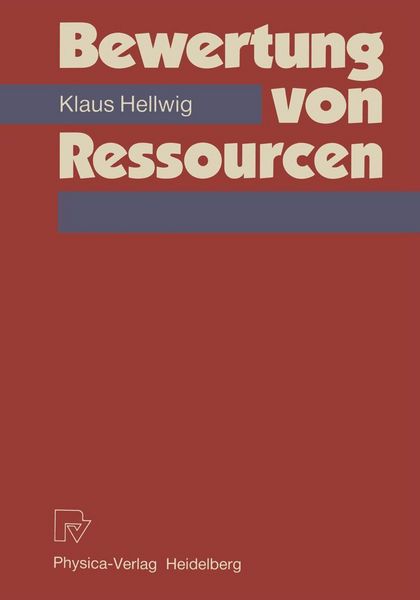 Produktbild: Bewertung von Ressourcen