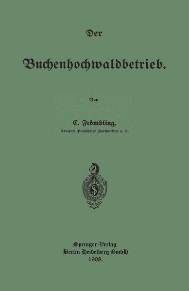 Produktbild: Der Buchenhochwaldbetrieb