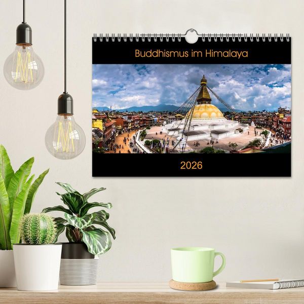 Produktbild: Buddhismus im Himalaya (Wandkalender 2026 DIN A4 quer), CALVENDO Monatskalender