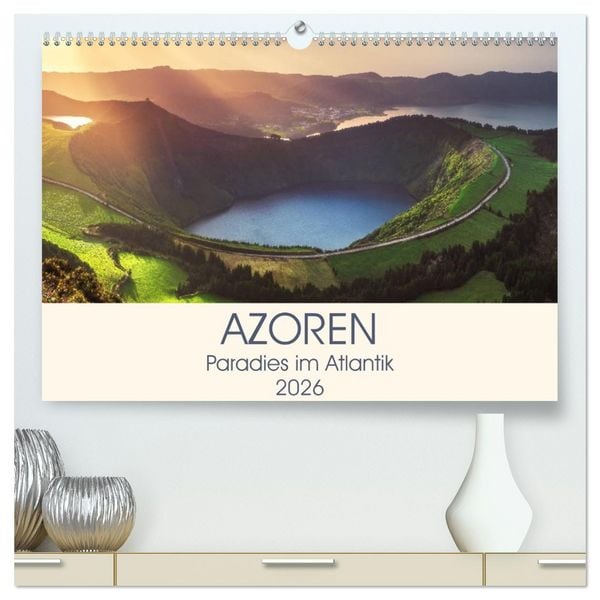 Produktbild: Azoren &ndash; Paradies im Atlantik (hochwertiger Premium Wandkalender 2026 DIN A2 quer), Kunstdruck in Hochglanz