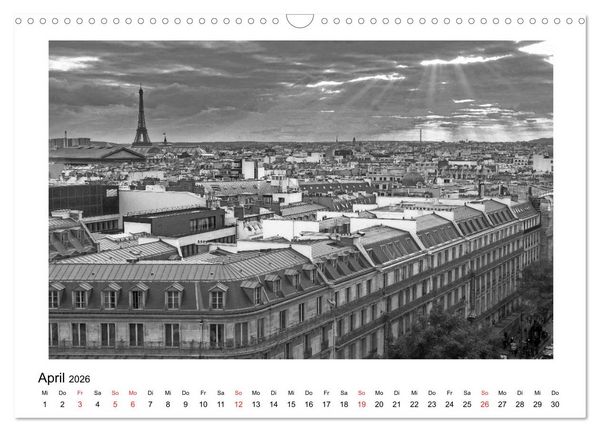 Produktbild: Paris vive la m&eacute;tropole (Wandkalender 2026 DIN A3 quer), CALVENDO Monatskalender