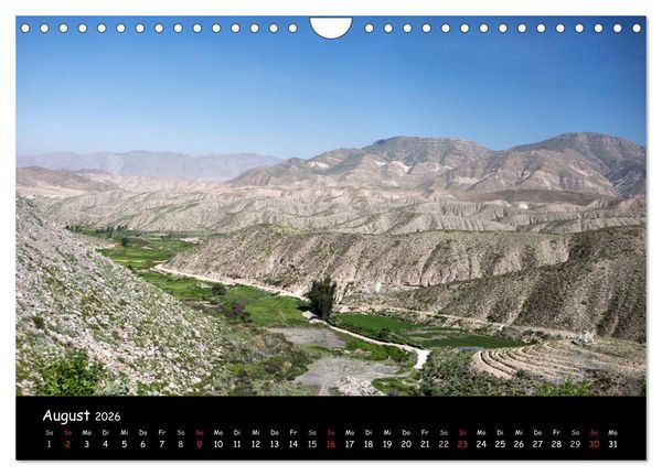 Produktbild: Traumziel Peru (Wandkalender 2026 DIN A4 quer), CALVENDO Monatskalender