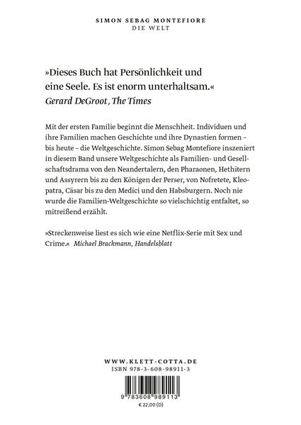 Produktbild: Die Welt. Eine Familiengeschichte der Menschheit
